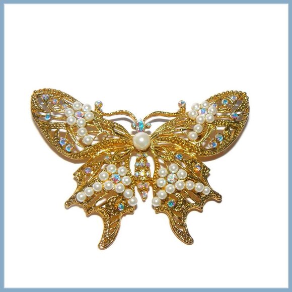 Gorgeous‎ Large Butterfly Brooch - Picture 3 of 8